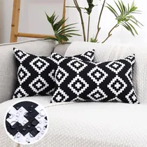 Comprar Juego De 2 Almohadas Lumbares Impermeables Para Exterior 30x