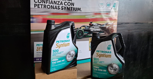 Garrafa Aceite Petronas Syntium 500 15w40 Api Sl 4.73l