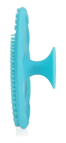 Nuby Scrubbies Cepillo De Baño De Silicona Con Mango Incorpo