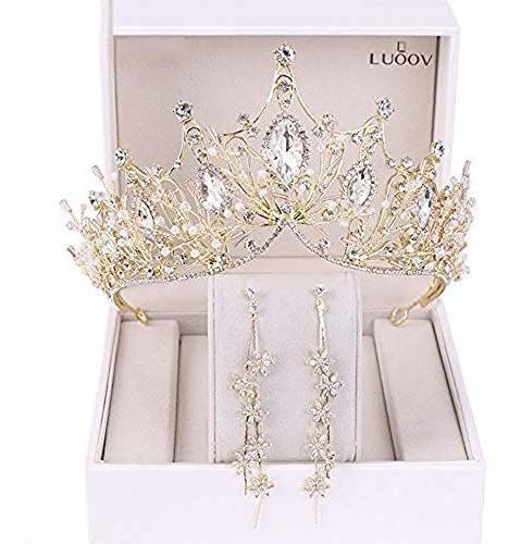 Diadema De Dama Corona De Boda Para Novia Tiara De Princesa 