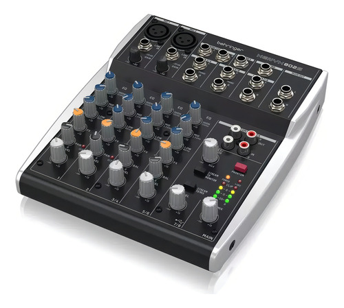 Consola Behringer Xenyx 802s Mixer de 8 entradas com interface USB