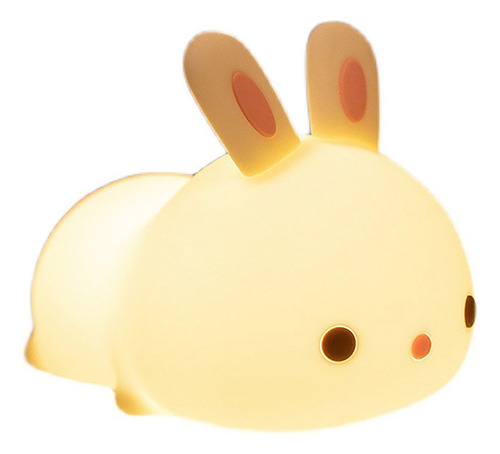 Bonita Lámpara Nocturna Con Forma De Conejito, Iluminación S