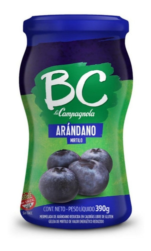 Mermelada Campagnola Bc Arandano 390 Grs