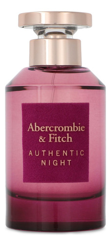 Abercrombie & Fitch Authentic Night Woman 100ml Edp Spray -