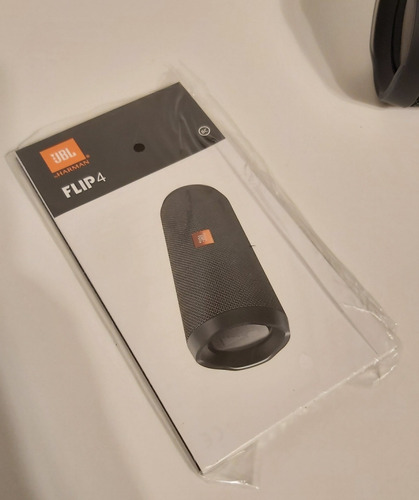 Parlante Bluetooth Jbl Flip 4 By Harman + Caja + Cargador