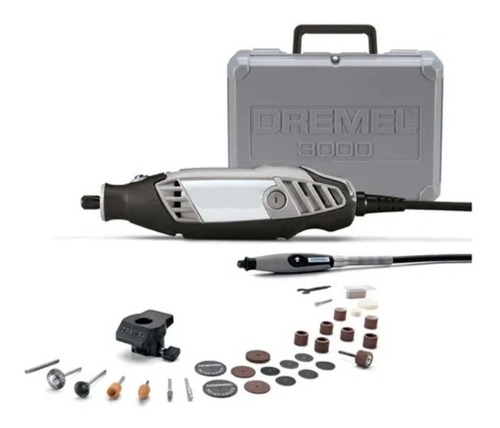 Minitorno Dremel 3000-2/30 130w 30 Acc + Maletín - Craftin