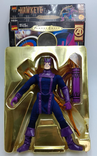 Avengers Famous Cover Hawkeye Toy Biz Marvel Trujillo S (Usado)
