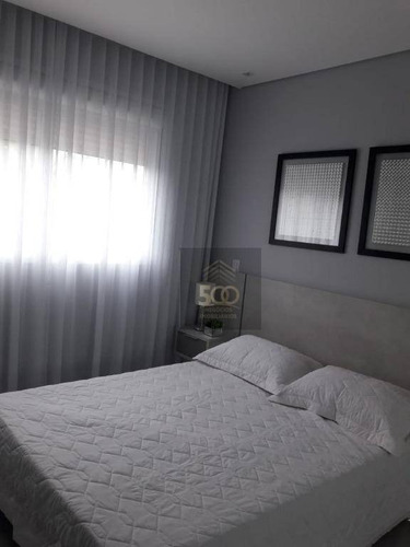 Ap0184 - Apartamento Com 1 Dormitório À Venda, 45 M² - Centro - São José/sc - Ap0184