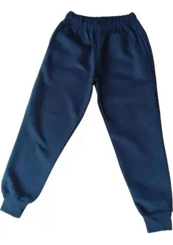 Buzos Pantalónes Escolar Con Puño 100% Algodón (pack 2 )