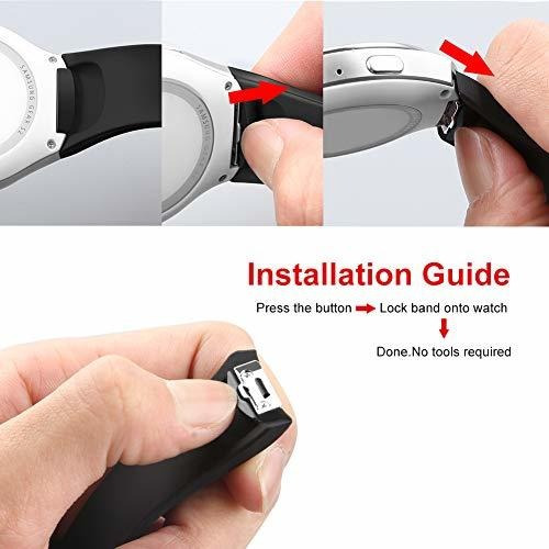 Correa De Repuesto Para Reloj Inteligente Samsung Gear S2 Na