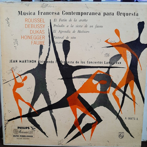 Vinilo Musica Francesa Contemporanea Para Orquesta Cl2