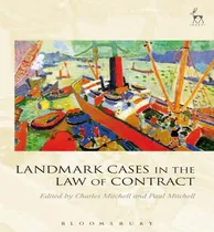 Comprar Libro Landmark Cases In The Law Of Contract - Charles Mit...