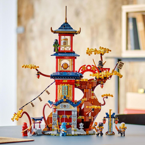 Lego Ninjago Templo Núcleos Energía Dragón 1029 Piezas, 42cm