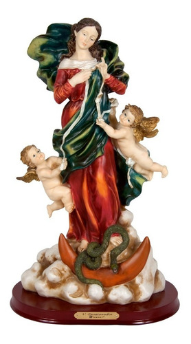 Figura Virgen Desatanudos De 30 Cm