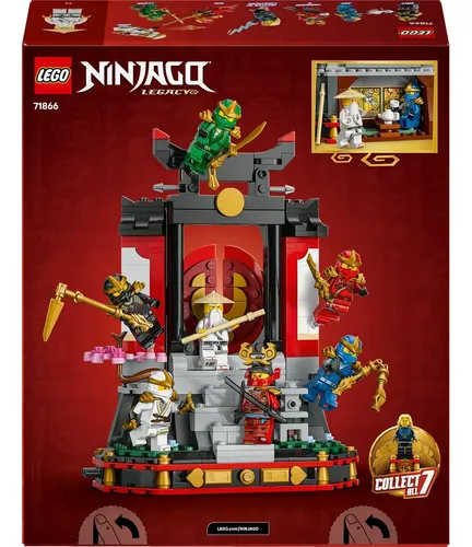 Personagens LEGO® Ninjago® Ninja: 15º aniversário 71866 | Frete grátis