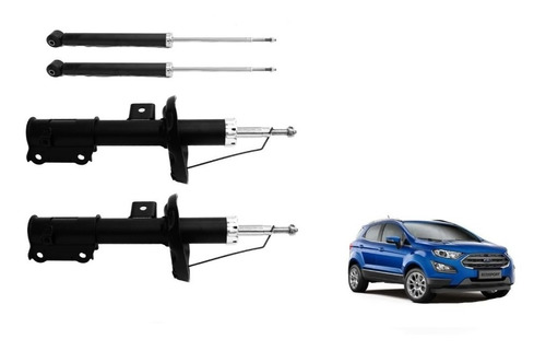 Kit 4 Amortiguadores Ford Ecosport 2013-2020