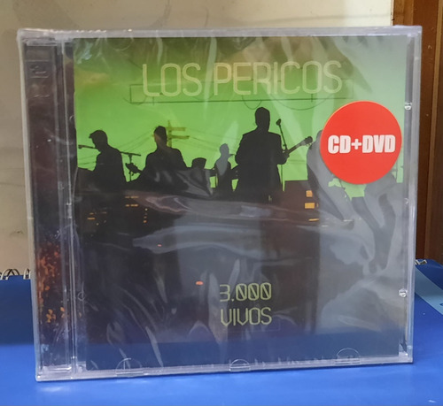 Los Pericos - 3000 Vivos Cd+dvd 2017 Edicion Argentina Jcd