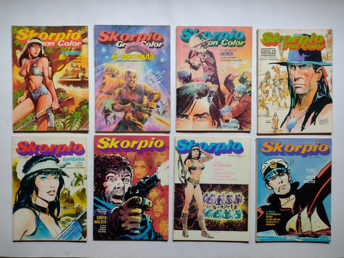 Revista Skorpio Lote De 5 Numeros (Usado)