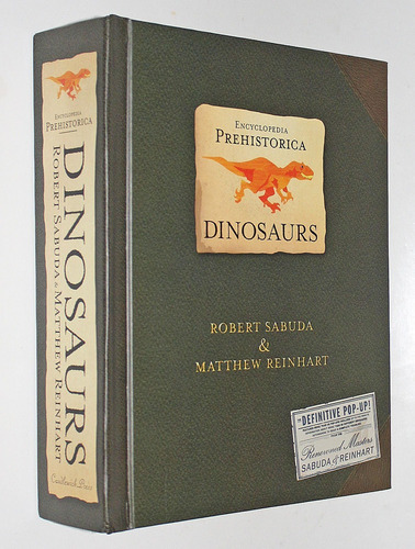 Libro Encyclopedia Prehistorica Dinosaurs Pop Up Pasta Dura