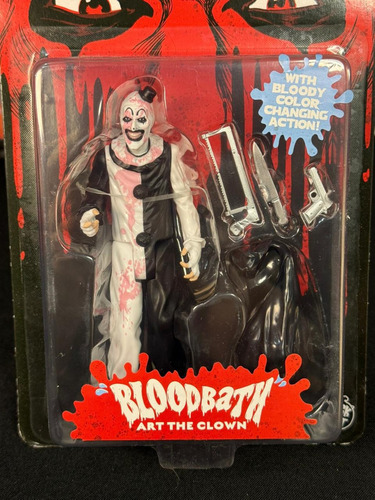 Figura Terrifier - Art The Clown - Blood Bath 5 Tots