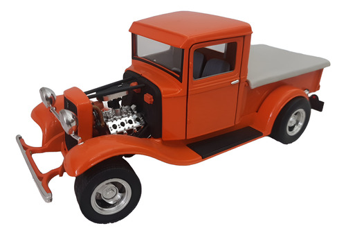 Miniatura Ford Pick-up Pro Street 1934 - Road Signature 1:18 Laranja (Usado)