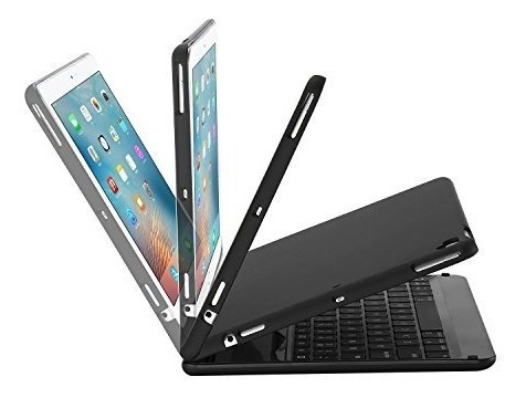 Imagen 6 de 6 de Procase Nuevo iPad 9.7 Caso Del Teclado 2017 iPad - 360 Grad