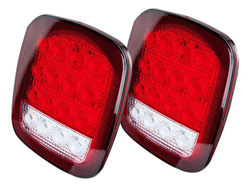 Luz Trasera Led Con Señal De Giro De Freno Para Jeep Wrangle