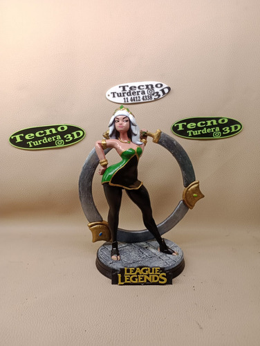 Qiyana League Of Legends Lol - Figura De Impresion 3d