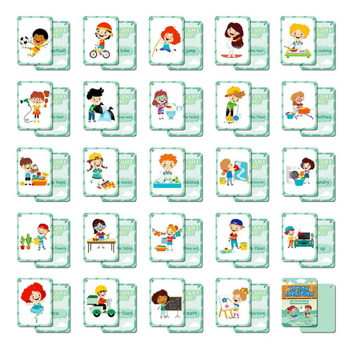 Bn Tarjetas Didácticas Educativas Tarjetas Didácticas En