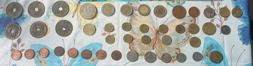 Colección De Monedas Antiguas De Varios Países.