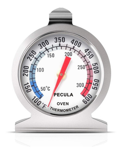 Imagen 2 de 8 de Termometro Cocina Para Horno Acero 0-300c Grados Gou