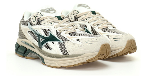 Tenis Mizuno Speed 2k Plateado/beige Zapatillas