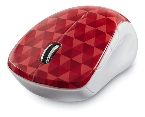 Mouse Inalámbrico Verbatim 99744 Ambisiestro Blue Led Color Rojo