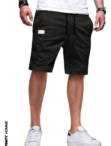 Manfinity Homme Hombres 2 Piezas Shorts Con Cordón Con Diseñ