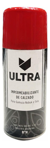 Impermeabilizante De Calzado Ultra Para Gamuza Nobuk Y Tela