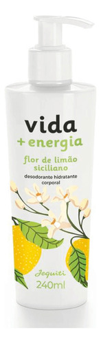  Desodorante Hidratante Corporal Vida+energia Limão Siciliano