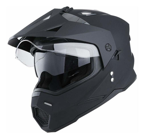 Casco 1storm Dual Sport Motocross Off Road  De Cara Comp Csc