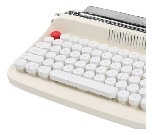 Teclado Mecánico Retro 84 Teclas Bt Retro Classic Beige
