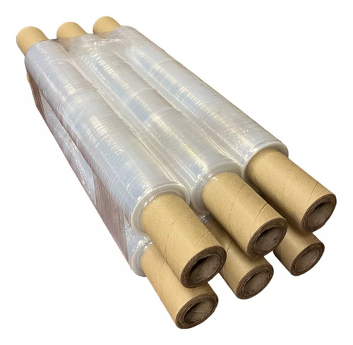 Film Stretch Transparente 50cm Con Mango Virgen X1u Oferta