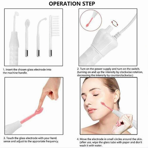 Dispositivos Faciales De Alta Frecuencia, Máquina De Terapia