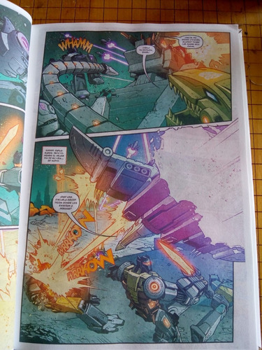 Imagen 5 de 5 de Dinobots Transformers Español Pasta Dura Comic Libro
