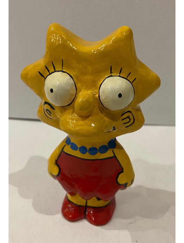 Los Simpson. Figuras Papier Mache Artesania