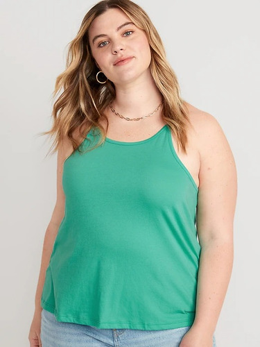 Musculosa Old Navy Relaxed Halter Tank Top Plus Size