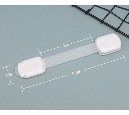 Cerraduras Seguridad Para Niños Ajustable Para Frigoríficoajustables Y Flexibles Para Niños Y Bebéscajones, Muebles, Frigoríficos