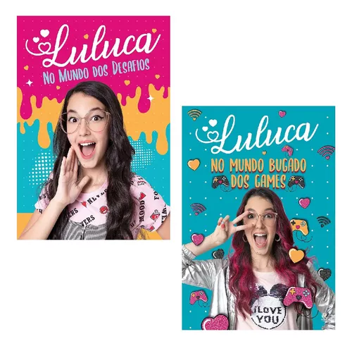 Luluca Sonhar e Realizar + Luluca Mundo Da Moda - 2 Livros Físicos