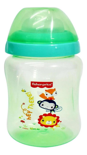 Vaso Entrenador Fisher Price 200ml 6m+ Color Verde