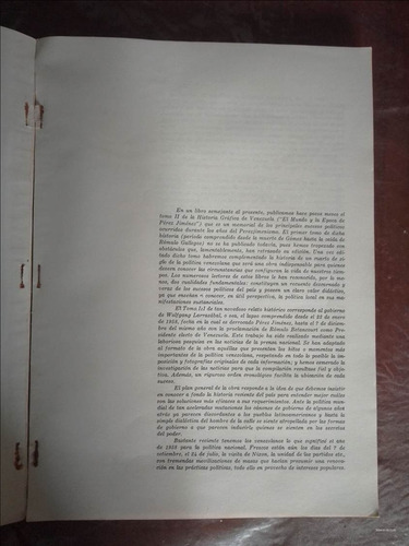 Un Año Con El Gobierno De Wolfgang Larrazabal Jose Rivas R (Usado)