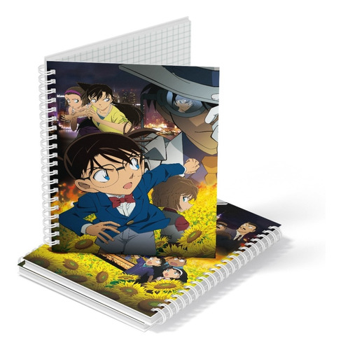 Cuaderno Tapa Dura Detective Conan