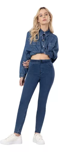 Calça Jeans Feminina Fit For Me Sem Zíper Lunender 47738