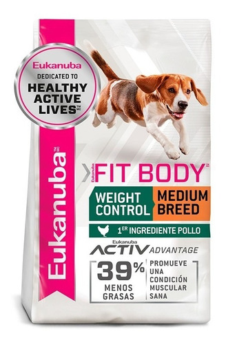 Eukanuba Weight Control Raza Mediana 13.6 Kg Barato !!!!!!!!